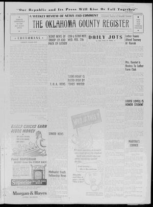 The Oklahoma County Register (Oklahoma City, Okla.), Vol. 48, No. 37, Ed. 1 Thursday, February 26, 1948