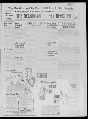 The Oklahoma County Register (Oklahoma City, Okla.), Vol. 48, No. 52, Ed. 1 Thursday, June 10, 1948