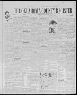 Primary view of object titled 'The Oklahoma County Register (Oklahoma City, Okla.), Vol. 51, No. 37, Ed. 1 Thursday, March 8, 1951'.