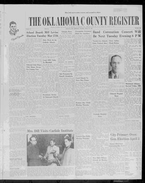 The Oklahoma County Register (Oklahoma City, Okla.), Vol. 51, No. 39, Ed. 1 Thursday, March 22, 1951