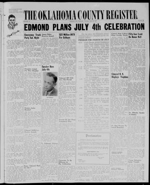 The Oklahoma County Register (Oklahoma City, Okla.), Vol. 53, No. 53, Ed. 1 Thursday, June 25, 1953