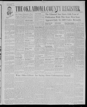 The Oklahoma County Register (Oklahoma City, Okla.), Vol. 55, No. 3, Ed. 1 Thursday, July 22, 1954