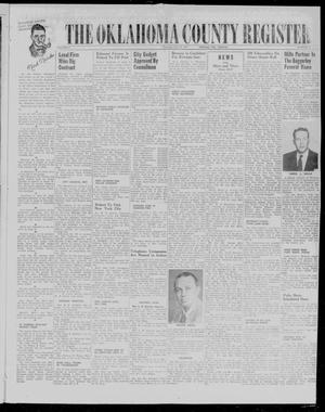 Primary view of object titled 'The Oklahoma County Register (Oklahoma City, Okla.), Vol. 57, No. 2, Ed. 1 Thursday, July 12, 1956'.