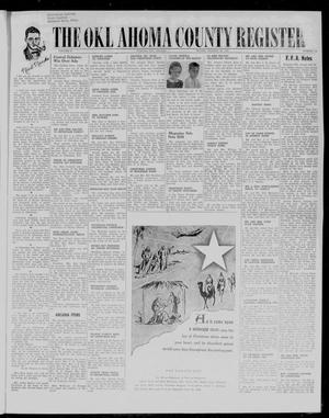 The Oklahoma County Register (Oklahoma City, Okla.), Vol. 57, No. 24, Ed. 1 Thursday, December 20, 1956