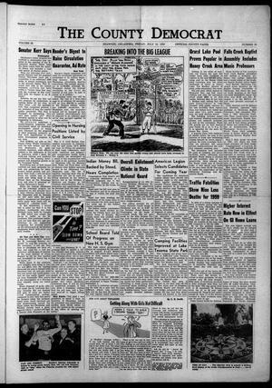 Primary view of object titled 'The County Democrat (Shawnee, Okla.), Vol. 65, No. 30, Ed. 1 Friday, July 10, 1959'.