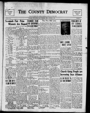 The County Democrat (Tecumseh, Okla.), Vol. 35, No. 50, Ed. 1 Friday, September 20, 1929