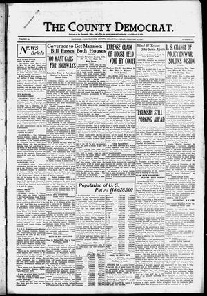 Primary view of object titled 'The County Democrat. (Tecumseh, Okla.), Vol. 33, No. 17, Ed. 1 Friday, February 4, 1927'.