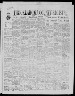 The Oklahoma County Register (Oklahoma City, Okla.), Vol. 58, No. 2, Ed. 1 Thursday, July 18, 1957
