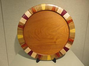 Circular Wooden Art Piece