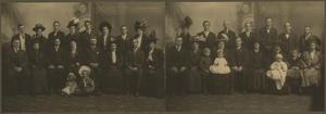 Panoramic Early 20th Century Group Photograph