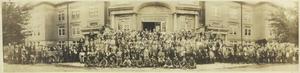 Panoramic Group Photograph Taken at the Oklahoma Industrial Institute and College for Girls