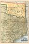 Thumbnail image of item number 1 in: 'Map of Indian Territory and Parts of Texas'.