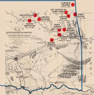 Civil War Battles in Indian Territory