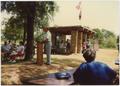 Thumbnail image of item number 1 in: 'Man Speaking at a Gathering at Honey Springs Battlefield'.