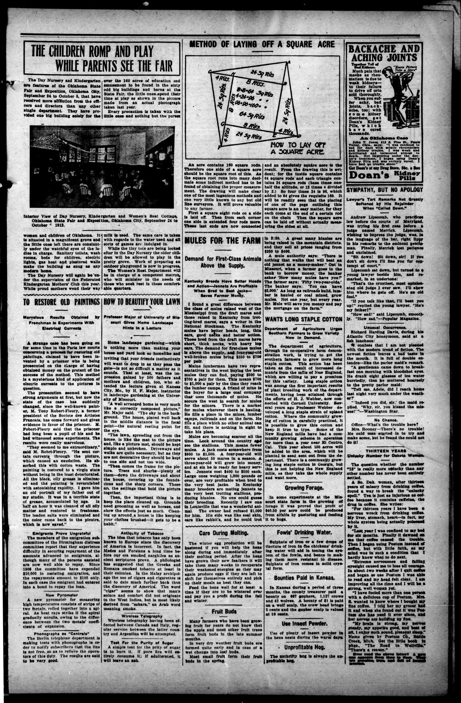 The Beggs Independent (Beggs, Okla.), Vol. 7, No. 25, Ed. 1 Friday, September 6, 1912
                                                
                                                    [Sequence #]: 3 of 8
                                                