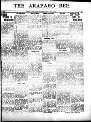 The Arapaho Bee. (Arapaho, Okla.), Vol. 22, No. 20, Ed. 1 Friday, May 8, 1914