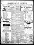 Newspaper: Independence Courier. (Independence, Okla.), Vol. 2, No. 29, Ed. 1 Th…