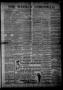 Newspaper: The Weekly Chronicle. (Weatherford, Okla. Terr.), Vol. 4, No. 46, Ed.…