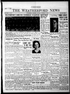 The Weatherford News (Weatherford, Okla.), Vol. 41, No. 50, Ed. 1 Thursday, December 12, 1940