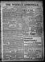Newspaper: The Weekly Chronicle. (Weatherford, Okla. Terr.), Vol. 3, No. 41, Ed.…
