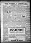 Newspaper: The Weekly Chronicle. (Weatherford, Okla. Terr.), Vol. 4, No. 2, Ed. …