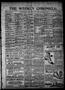 Newspaper: The Weekly Chronicle. (Weatherford, Okla. Terr.), Vol. 4, No. 18, Ed.…