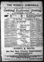 Newspaper: The Weekly Chronicle. (Weatherford, Okla. Terr.), Vol. 2, No. 43, Ed.…
