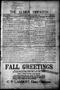 Newspaper: The Elmer Dispatch (Elmer, Okla.), Vol. 1, No. 1, Ed. 1 Friday, Septe…