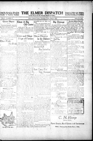 The Elmer Dispatch (Elmer, Okla.), Vol. 1, No. 27, Ed. 1 Friday, March 8, 1912