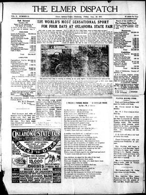 The Elmer Dispatch (Elmer, Okla.), Vol. 2, No. 51, Ed. 1 Friday, August 22, 1913