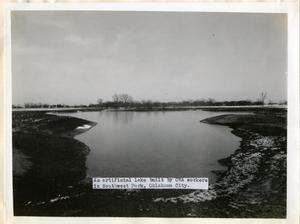 Primary view of object titled 'Oklahoma City Lake Built by CWA Workers'.
