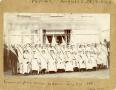 Photograph: Women's marching group. 1889. Augusta, Oklahoma.