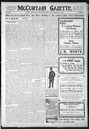 McCurtain Gazette. (Idabel, Okla.), Vol. 3, No. 11, Ed. 1 Friday, January 10, 1908