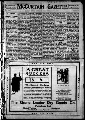 McCurtain Gazette. (Idabel, Okla.), Vol. 4, No. 30, Ed. 1 Friday, May 14, 1909