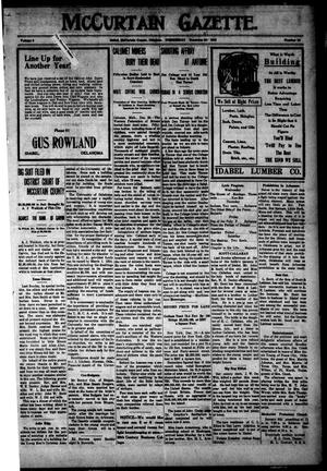 McCurtain Gazette. (Idabel, Okla.), Vol. 9, No. 18, Ed. 1 Wednesday, December 31, 1913