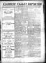 Newspaper: Kiamichi Valley Reporter (Albion, Okla.), Vol. 1, No. 36, Ed. 1 Frida…