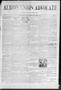 Newspaper: Albion Union Advocate (Albion, Okla.), Vol. 1, No. 11, Ed. 1 Friday, …