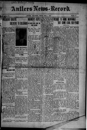 Antlers News-Record. (Antlers, Okla.), Vol. 12, No. 6, Ed. 1 Friday, May 1, 1914