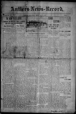 Antlers News-Record. (Antlers, Okla.), Vol. 12, No. 7, Ed. 1 Friday, May 8, 1914
