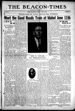 The Beacon-Times (Idabel, Okla.), Vol. 2, No. 52, Ed. 1 Friday, June 7, 1912