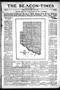 Thumbnail image of item number 1 in: 'The Beacon-Times (Idabel, Okla.), Vol. 3, No. 2, Ed. 1 Friday, June 21, 1912'.