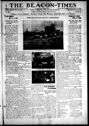 The Beacon-Times (Idabel, Okla.), Vol. 3, No. 42, Ed. 1 Friday, March 28, 1913