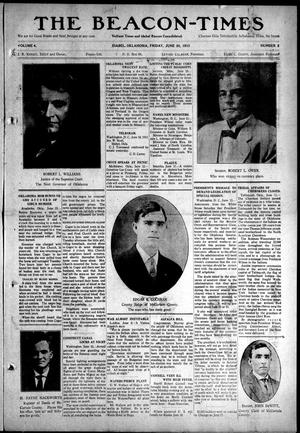 The Beacon-Times (Idabel, Okla.), Vol. 4, No. 2, Ed. 1 Friday, June 20, 1913