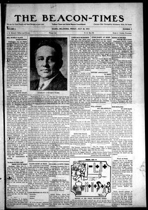 The Beacon-Times (Idabel, Okla.), Vol. 4, No. 7, Ed. 1 Friday, July 25, 1913