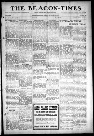 The Beacon-Times (Idabel, Okla.), Vol. 4, No. 16, Ed. 1 Friday, September 26, 1913