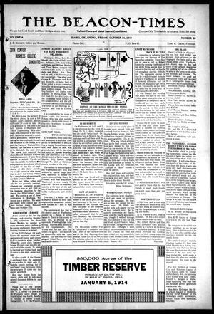 The Beacon-Times (Idabel, Okla.), Vol. 4, No. 20, Ed. 1 Friday, October 24, 1913
