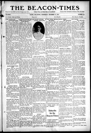 The Beacon-Times (Idabel, Okla.), Vol. 4, No. 28, Ed. 1 Wednesday, December 17, 1913