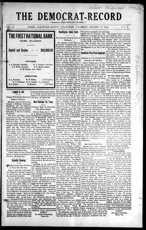The Democrat-Record (Idabel, Okla.), Vol. 4, No. 5, Ed. 1 Thursday, January 11, 1912