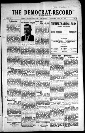 The Democrat-Record (Idabel, Okla.), Vol. 5, No. 8, Ed. 1 Thursday, April 25, 1912