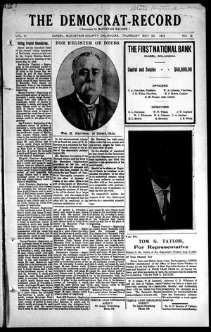 The Democrat-Record (Idabel, Okla.), Vol. 5, No. 12, Ed. 1 Thursday, May 30, 1912